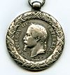 Médaille commémorative de la campagne d'Italie de 1859.