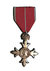 MBE insignia Member of the Order of the British Empire MBE MOD 45147520.jpg