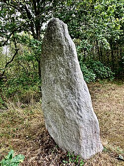 A Menhir du Plessis-Gamat cikk szemléltető képe