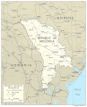 Mappa tal-Moldova/Moldova map/Mapa de Moldavia