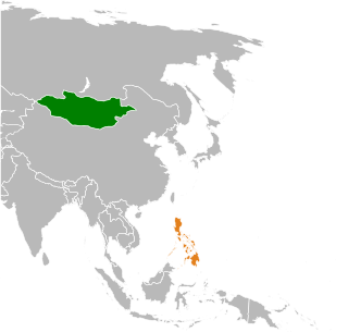 <span class="mw-page-title-main">Mongolia–Philippines relations</span> Bilateral relations