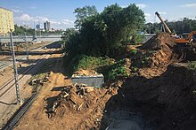 Moscow, Panfilovsky tram overpass over the MCC railroad (31409438571).jpg