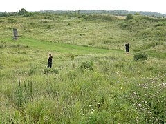 La place forte de Muhu, site où les Estes se sont rendus aux croisés en 1227.