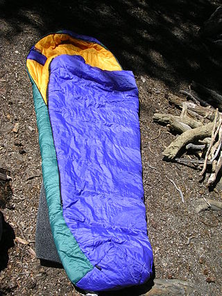 <span class="mw-page-title-main">Sleeping bag</span> Insulated covering for a person
