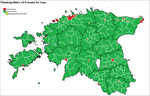 Miniatuur voor Bestand:Municipalities of Estonia by type.png
