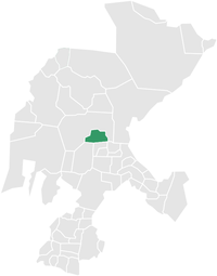 Location of municipality in Zacatecas