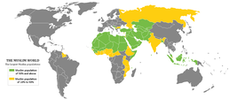 穆斯林世界地圖