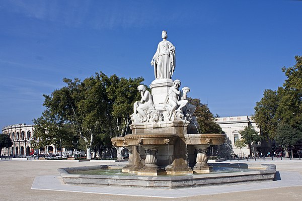 Image: Nîmes Fontaine Pradier VE 20121024