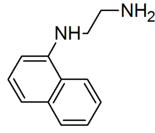 <i>N</i>-(1-Naphthyl)ethylenediamine chemical compound