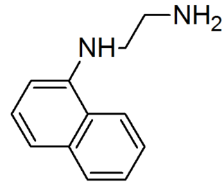 <i>N</i>-(1-Naphthyl)ethylenediamine Chemical compound