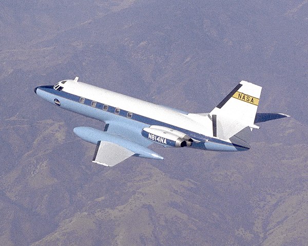 The Lockheed JetStar is the earliest business jet with a center aisle.