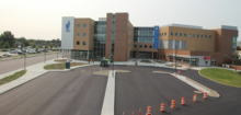 NEW Center and Bio-Med Science Academy main entrance in 2020 after expansion NEOMED-Campus Medical-Office-Building.png