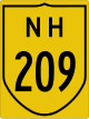 National Highway 209 shield}}