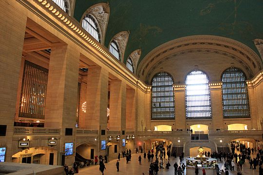 Arches in Main Concourse, Grand Central Terminal, Manhattan, New York City (2014)