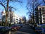 Schloßallee ist eine Straße in Berlin-Niederschönhausen. Ostwärts Ecke Lindenberger Straße.