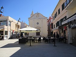 Centro de la ciudad de Novalja