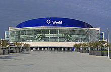 Mercedes-Benz Arena between Berlin Ostbahnhof and Warschauer Strasse O2 World Berlin.JPG