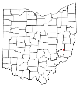 Vị trí trong Quận Noble, Ohio