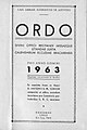 Ordo (1962)[obras 3]