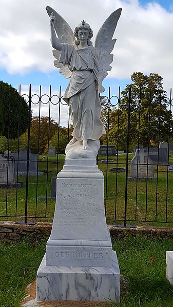 Look Homeward, Angel inspiration in the Oakdale Cemetery, Hendersonville, NC