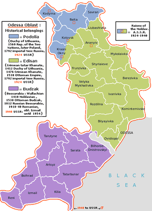 Regiunea Odesa: Istorie, Geografie și economie, Demografie