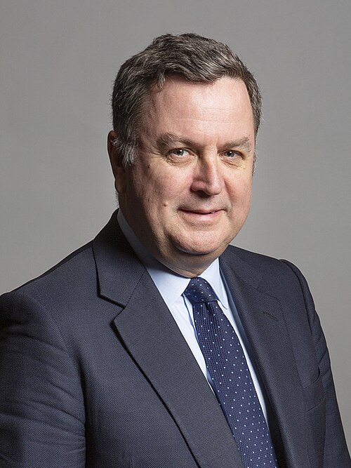 Image: Official portrait of Rt Hon Mel Stride MP crop 2