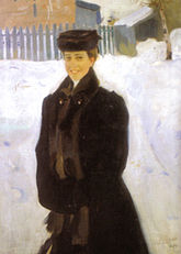 Retrato de Ludmilla Kuksin (1910)