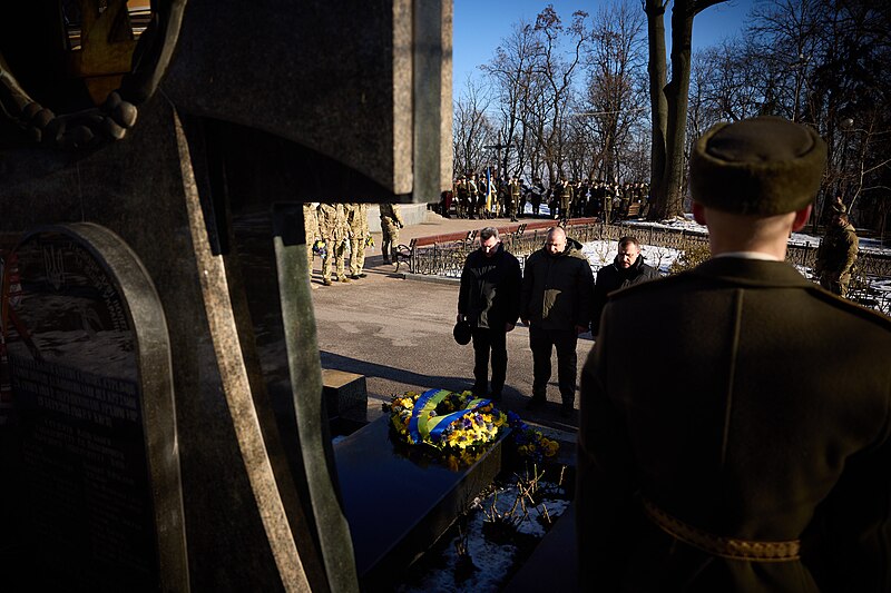 File:On Kruty Heroes Remembrance Day, the President honored the memory of those who perished for Ukraine's independence. (53497519756).jpg