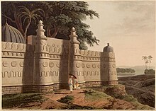 Chaynpore, Bahar, ca. 1790, by Thomas Daniell Oriental Scenery Part 5 Fig 15.jpg