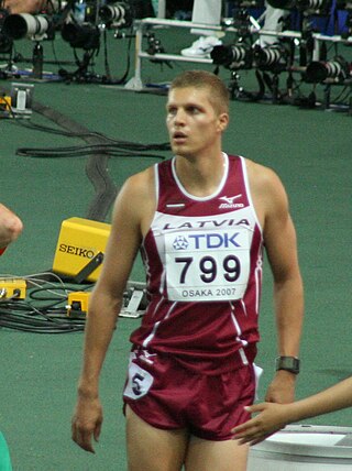 <span class="mw-page-title-main">Staņislavs Olijars</span> Latvian hurdler (born 1979)