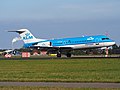PH-KZD KLM Cityhopper Fokker F70 - cn 11582 landing pic2.JPG