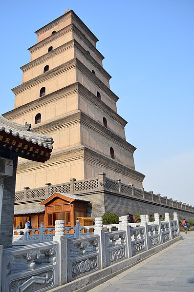 File:Pagoda in Xi'an.JPG