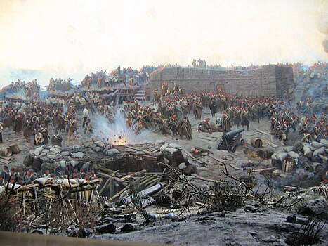Опсада Севастопоља у Кримском рату, Франц Рубо 1854-55.