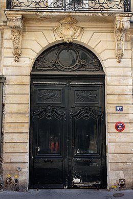 Paris - Hôtel de Salm-Dyck- 97 rue du Bac - 001.jpg