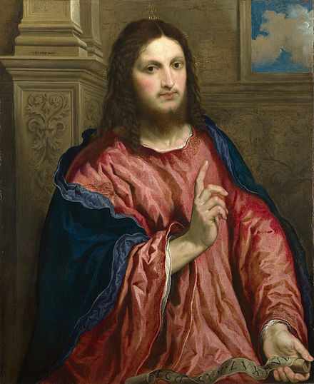 Christ as 'The Light of the World' , c. 1550. The National Gallery, London.