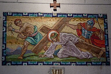 Mosaïque du Chemin de croix.