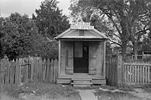 Post office in Paulina, 1938