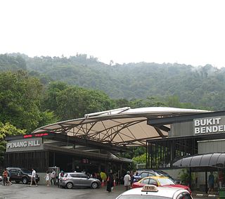 <span class="mw-page-title-main">Hill Railway Station Road</span> Road in Malaysia