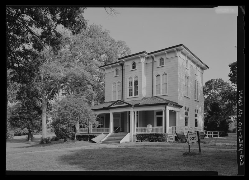 File:Perspective view from northwest - National Home for Disabled Volunteer Soldiers, Central Branch, Treasurer's Residence, 4100 West Third Street, Dayton, Montgomery County, OH HABS OH-2364-R-3.tif