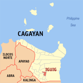 Iguig na Cagayan Coordenadas : 17°45'6"N, 121°44'11"E