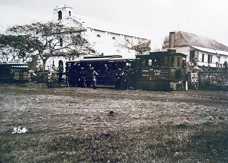 File:Philippine Insurrection, 1899-1902- Kansas and Utah Short Line railroad (17849590258).jpg