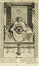 Pierre Firens - "Le Roi Est Mort se nadaljuje v Versajski palači". 1610
