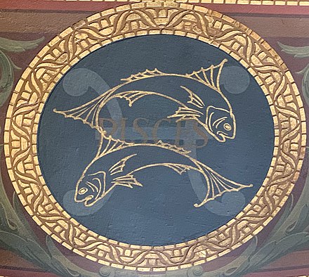 Pisces Astrological Sign at the Wisconsin State Capitol.jpg