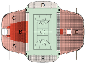 Plattegrond Topsporthal