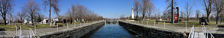 Parc des Ancres et canal de Soulanges, Pointe-des-Cascades