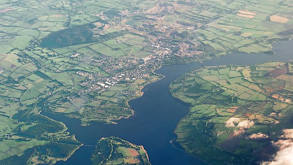 The Poulaphouca Reservoir near Blessington is Ireland's largest artificial lake