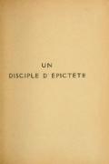 UN DISCIPLE D’ÉPICTÈTE