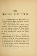 IL y a probablement un demi-siècle que naquit Gualtero Kyes, philosophe, disciple d’Épictète, apôtre de la Vérité. Nous savons qu’il est né à Calcutta (Indes anglaises), aux confins de la ville européenne, dans une maison entourée de hauts arbres où grimaçaient des singes et que peuplaient de leurs impertinences criardes des perroquets. Le père du philosophe, — bonhomme d’origine portugaise et qui avait épousé une hindoue, — vivait du mieux qu’il pouvait de sa modeste paye de comptable et avait élevé ses quatre fils dans le respect des dieux : le Christ étant le sien, Brahma, Vichnou et Çiva ceux de sa femme. Gualtero, ayant atteint l’âge d’homme,