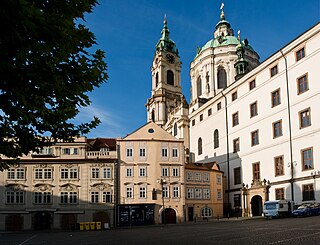 Malostranské náměstí square in Prague