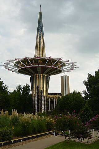 <span class="mw-page-title-main">Prayer Tower</span> Tower on the campus of Oral Roberts University in Tulsa, Oklahoma